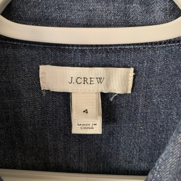 2 beautiful J.Crew denim shirts. - Picture 3 of 7